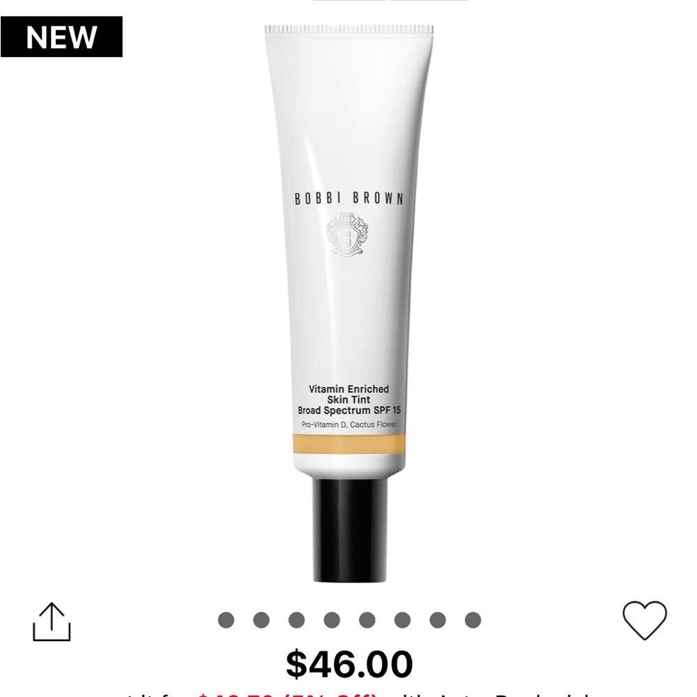 Vitamin enriched skin tint SPF 15, Fair 3 - light neutral beige